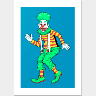 Clown Posters and Art